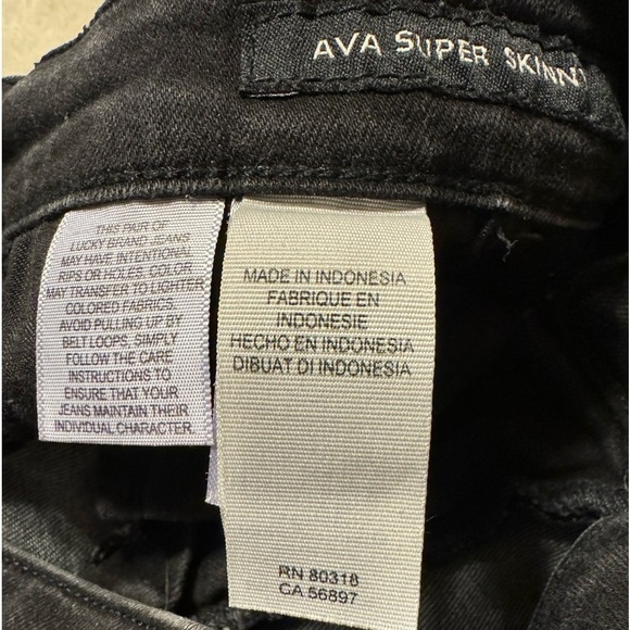 Lucky Brand Ava Super Skinny Jeans 2/26 - Picture 10 of 10